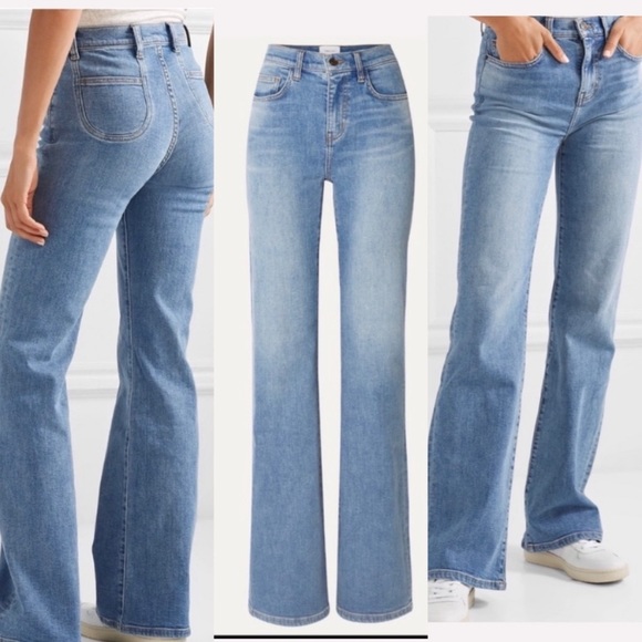 Current and Elliott Denim Jarvis Mid-Rise Flare 27 - Picture 2 of 10